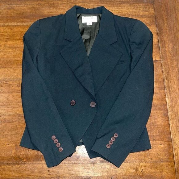 Vintage Christian Dior Wool Blazer - Picture 3 of 6